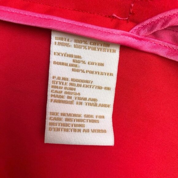 Kate Spade Pink Women's Raincoat Jacket XS Bow - Picture 13 of 14